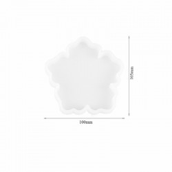 Molde de silicona FLOR PEQUEÑA 105 mm DJ-292