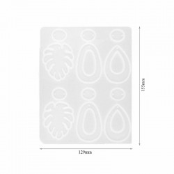 Molde de silicona PENDIENTES 155 mm DJ-477