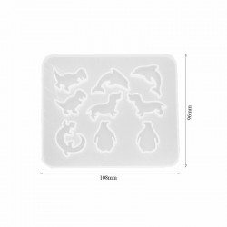 Molde de silicona PENDIENTE AN. 96 mm DJ-792