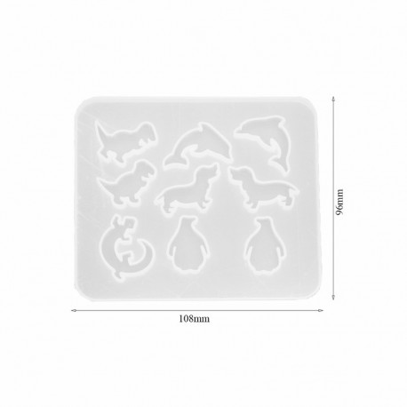 Molde de silicona PENDIENTE AN. 96 mm DJ-792