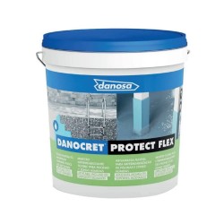 Mortero Impermeabilizante Flexible de Alta Calidad - Danocret Protect Flex 2C 15Kg. (A+B)