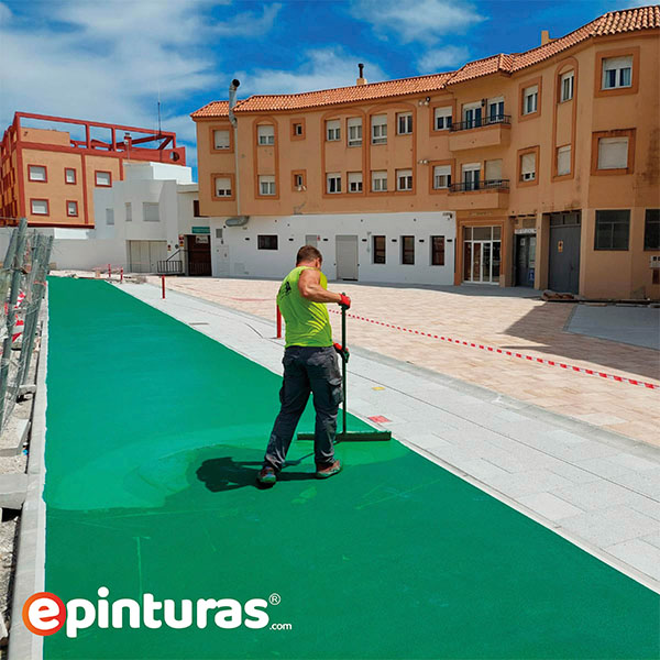 Pintar carriles bici