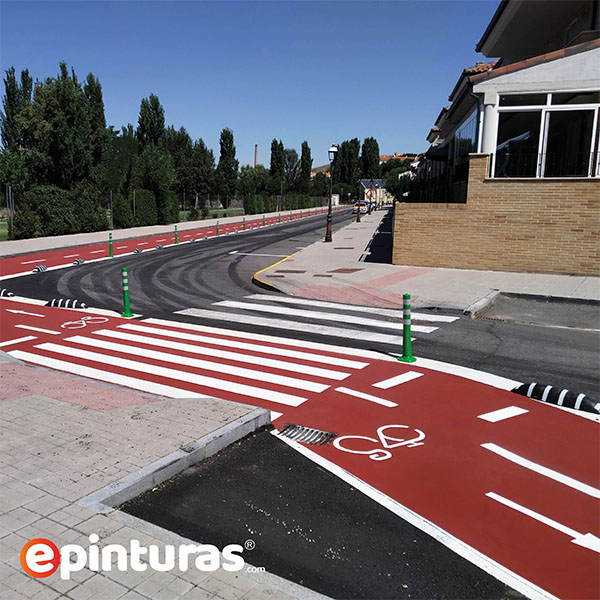 Pintar carriles bicis